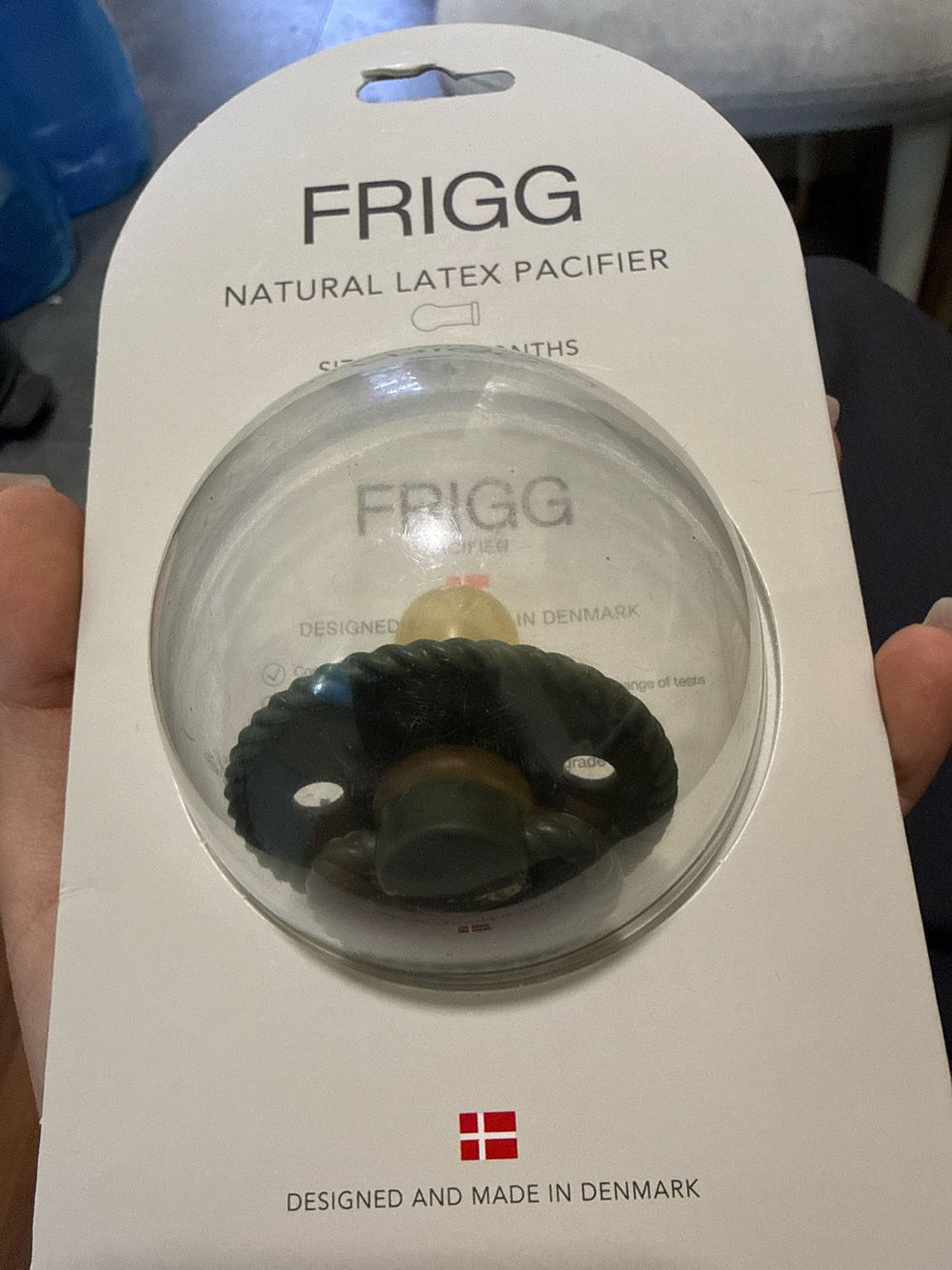 Пустышка FRIGG Rope Latex Olive size 1 0-6mm