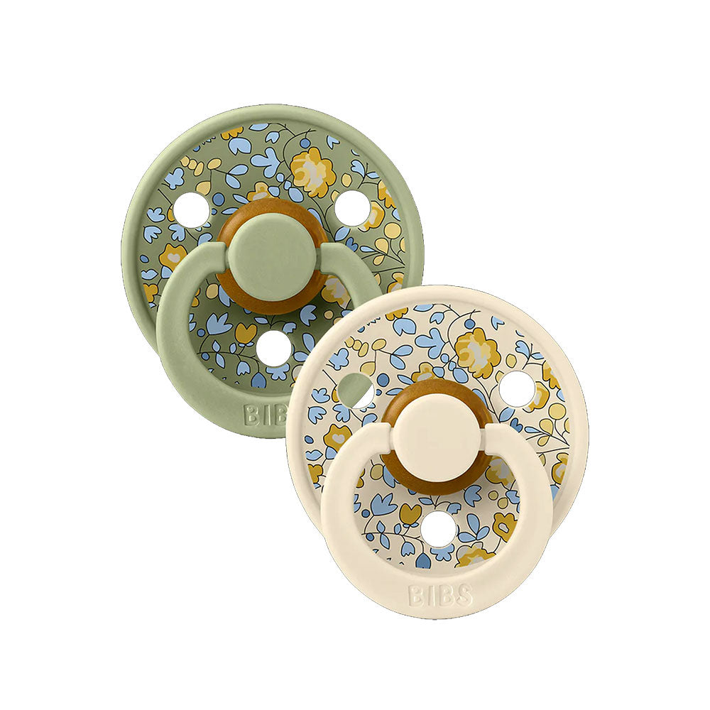 BIBS x Liberty Pacifier Colour 1 шт Eloise Latex Size 1 Sage Mix