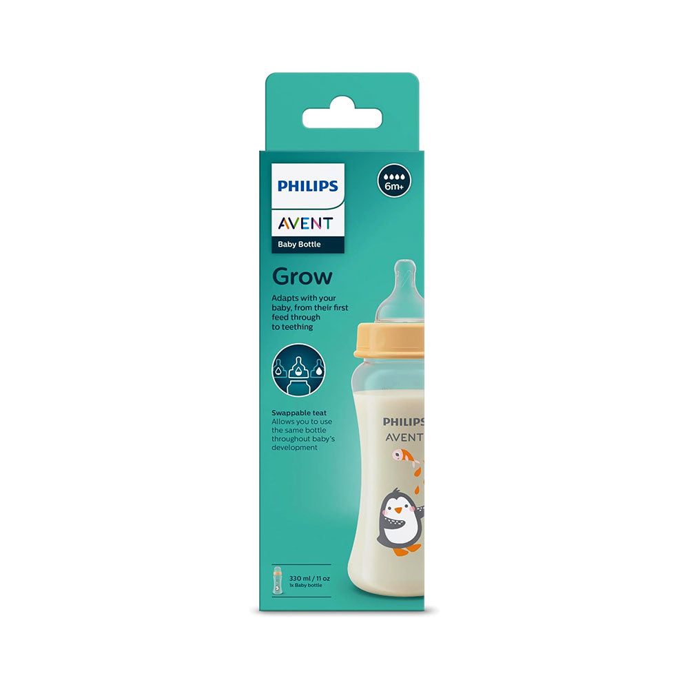 Бутылочка Philips Avent Essential Grow, 330 мл