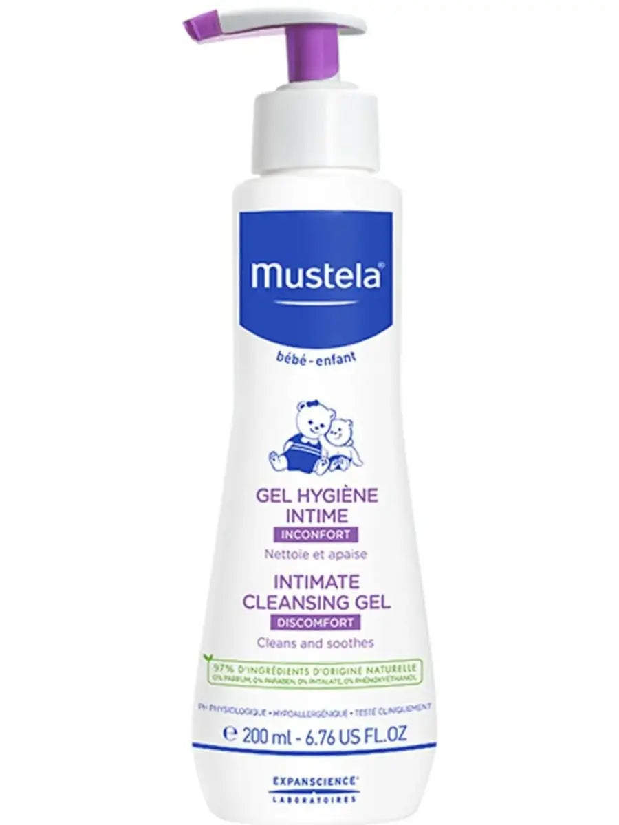 Mustela Гель для интимной гигиены для малышей и детей 200 мл
