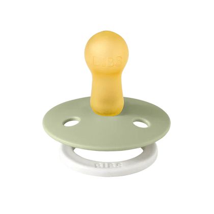 BIBS Color Glow Sage Latex emzik, 1 ta paket (6–18 oy), 2 oʻlcham