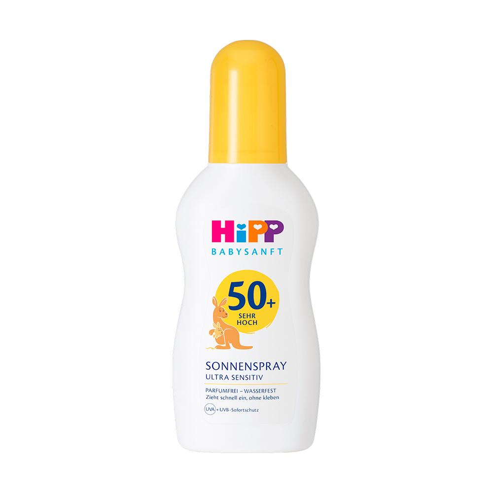 HiPP Kids солнцезащитный спрей SPF 50+, 150 ml