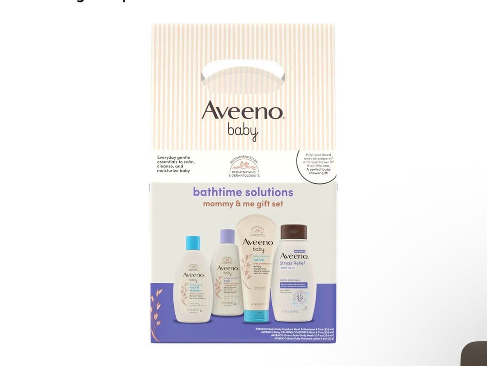 Aveeno Baby Mommy & Me cho'miltirish to'plami ona va chaqaloqqa, 4 ta