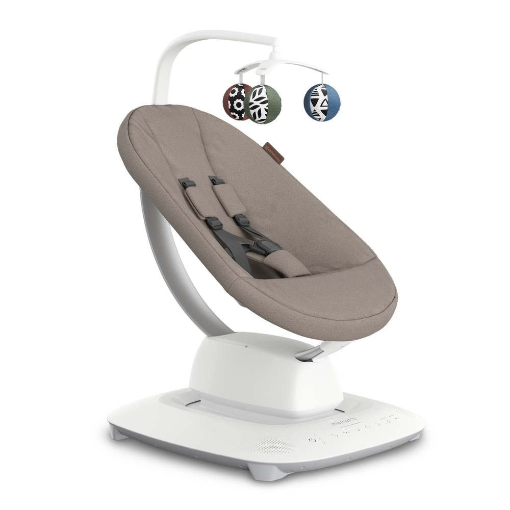 4moms mamaroo bolalar beshik-tebranchog'i, to'q taup melanj