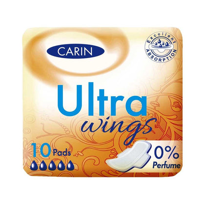 Прокладки Carin Ultra Wings Free Style 9 шт женские гигиенические