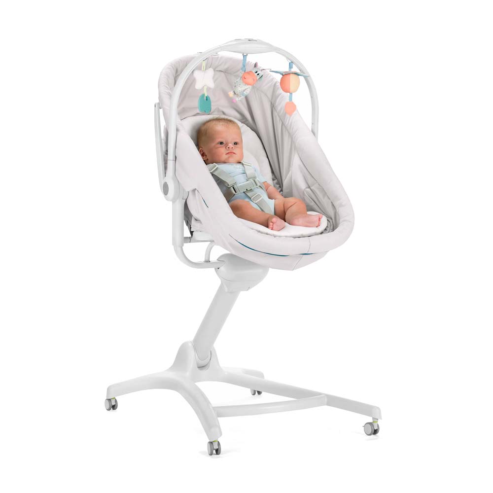 Chicco Baby Hug 4 in 1 krovatka-stulcha Glacial, 0–36 oylik