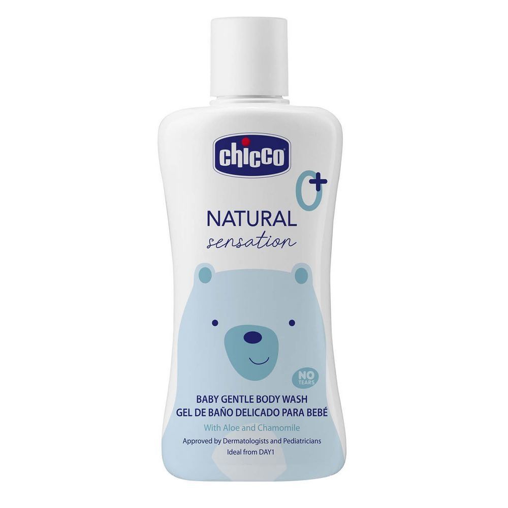 Гель-шампунь Chicco Natural Sensation 0 месяцев+, 200 мл