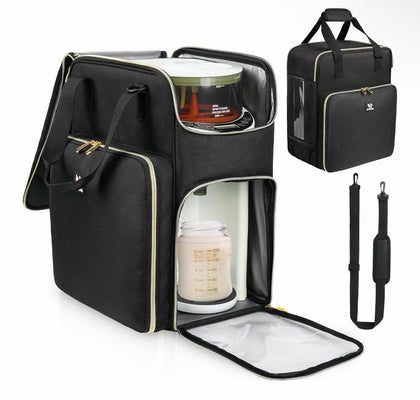 Сумка Jaffzora для Baby Brezza Formula Pro Advanced, чёрная
