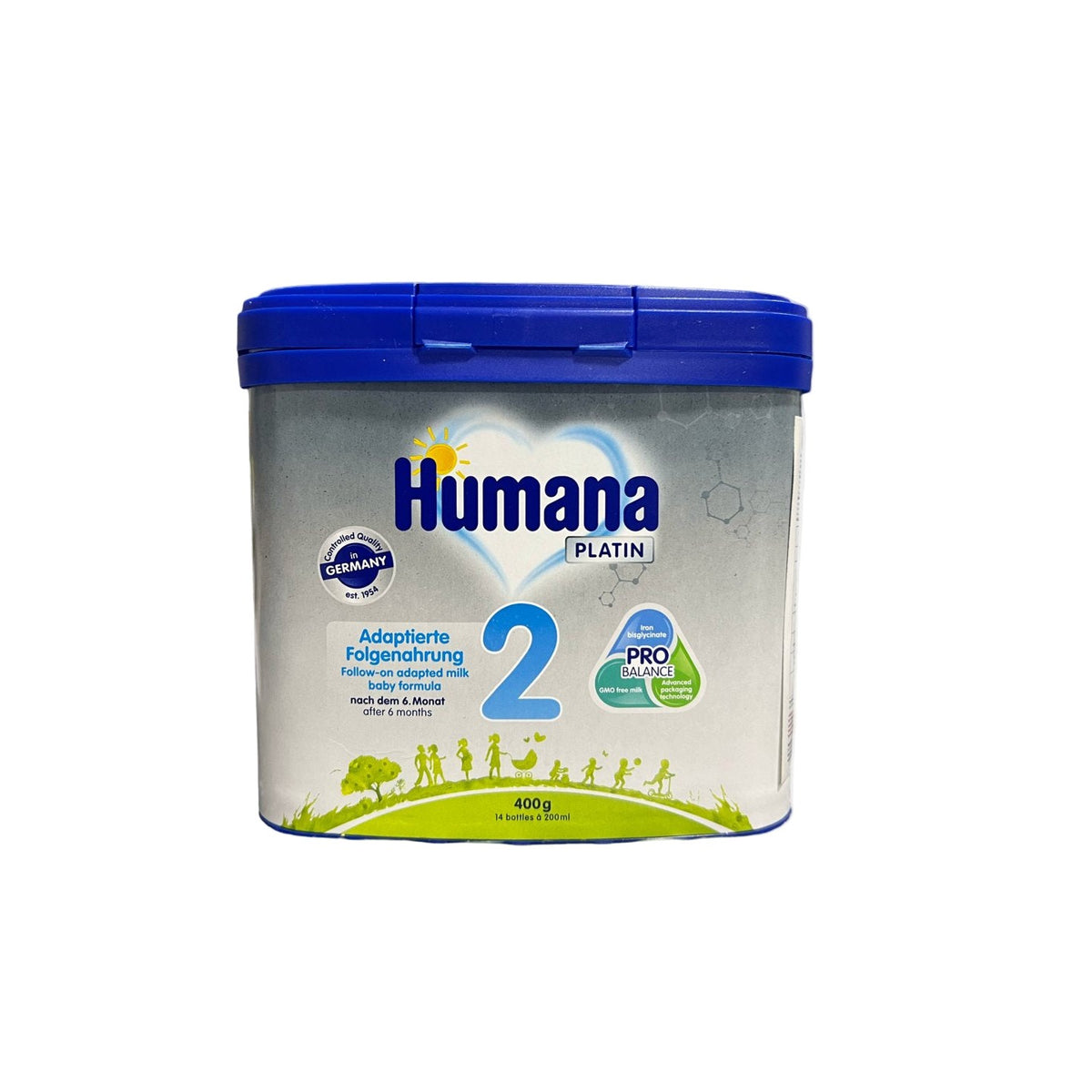 Humana 2 детская смесь с 6 месяцев 400 г для прикорма