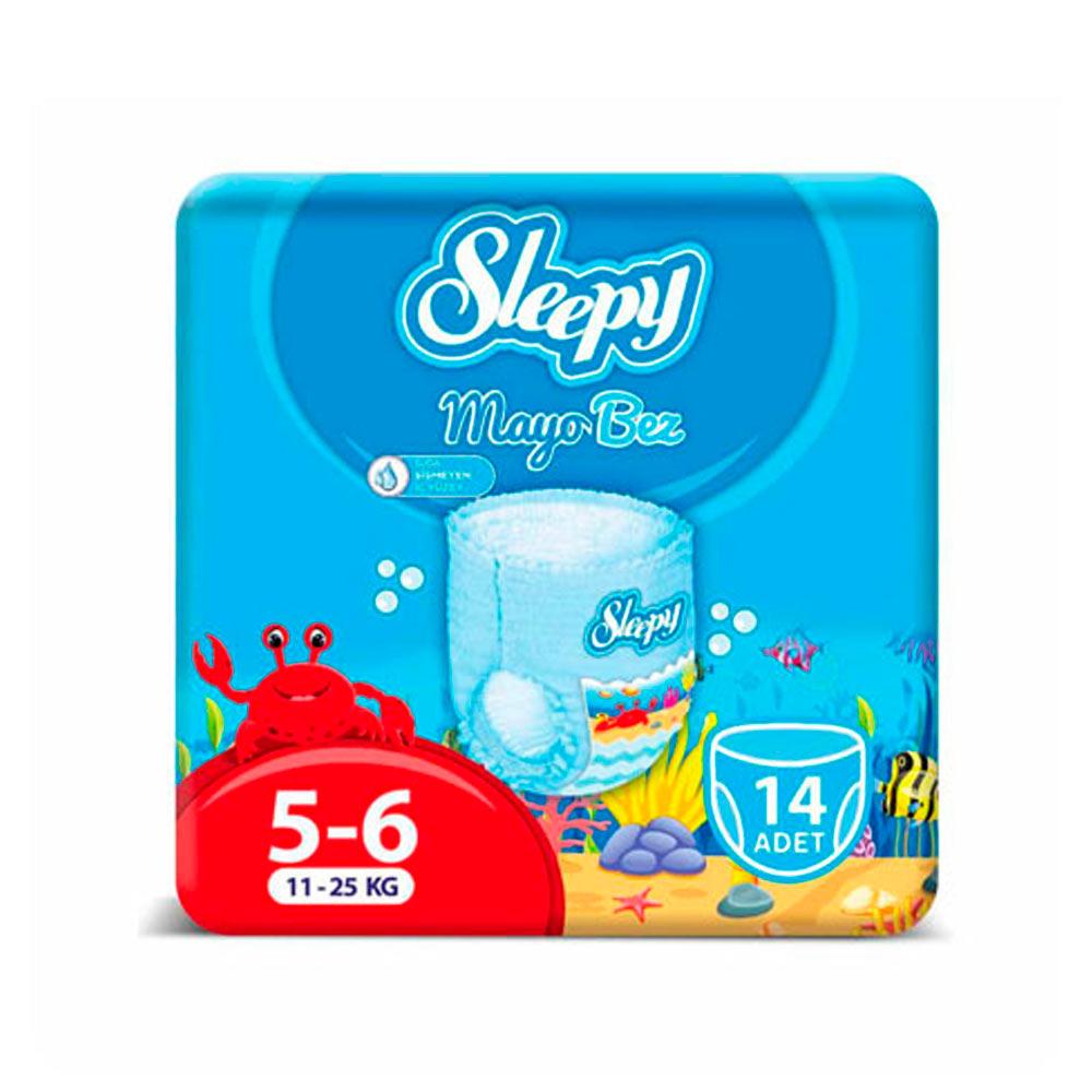 Sleepy Swimming Pants suzish tagligi 5-6, 11-25 kg, 14 dona