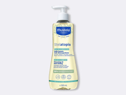 Mustela Stelatopia tozalovchi cho'miltirish moyi, 500 ml