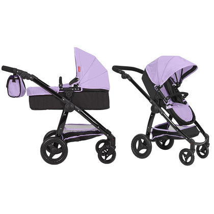 Коляска Carrello Ultra 2в1 Violet универсальная для новорождённых