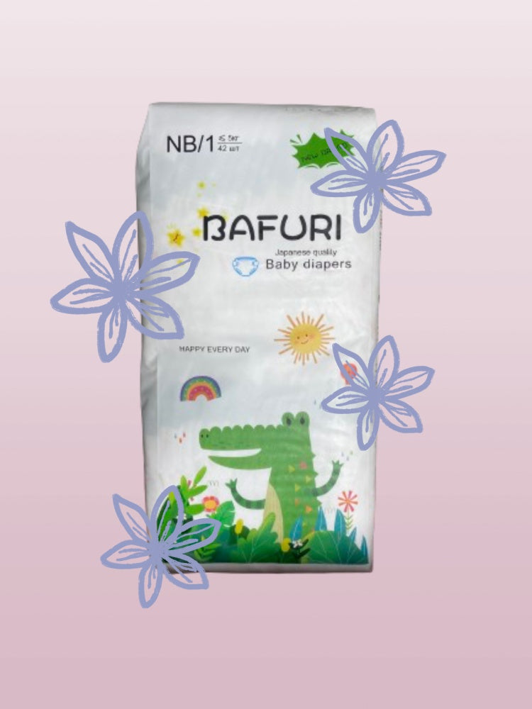 Подгузники Bafuri 1 (NB), 42 шт