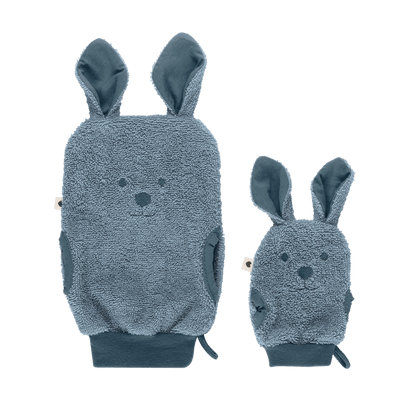 Cho'milish uchun BIBS Kangaroo qo'lqopi, yashil rang