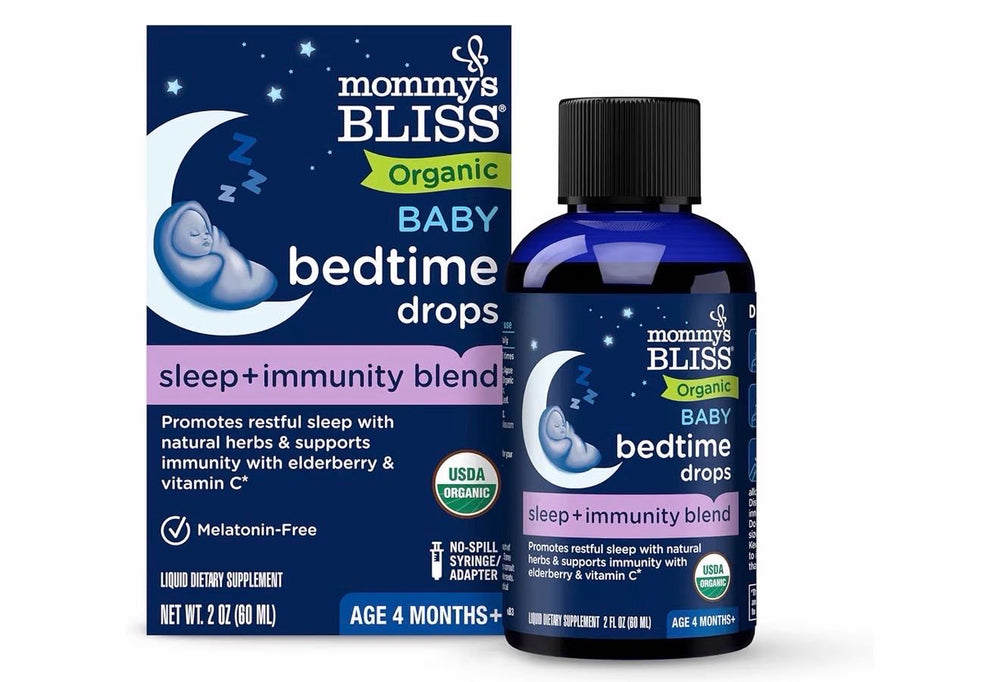 Mommy's Bliss organik uyqu tomchilari, 4 oydan