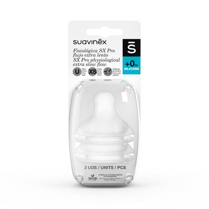 Suavinex SX Pro soska XL silikon fiziologik 6 oydan, 2 dona