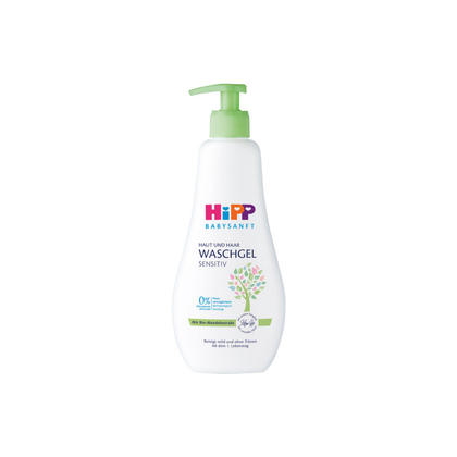 HiPP Babysanft tana va sochlar uchun, bolalar sovuni, 400 ml