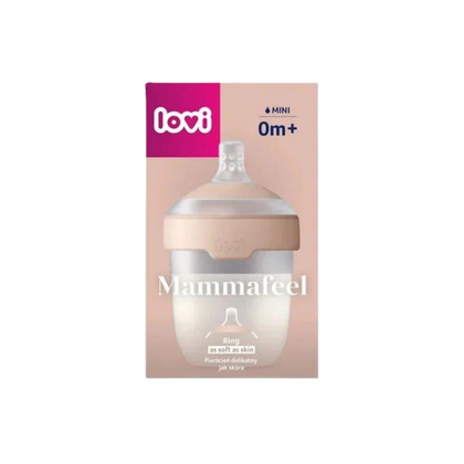 Бутылочка LOVI Mammafeel силиконовая 150 мл для новорожденных