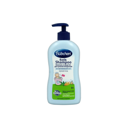 Bübchen Bad & Shampoo 400 мл для новорожденных 0+ месяцев