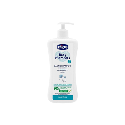 Ko'pikli shampun ko'z yoshlarsiz Chicco Baby Moments 0m+ 500 ml