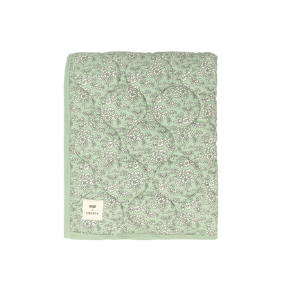 BIBS x Liberty Quilted adyol - Yumshoq chaqaloq adyol, Capel Sage