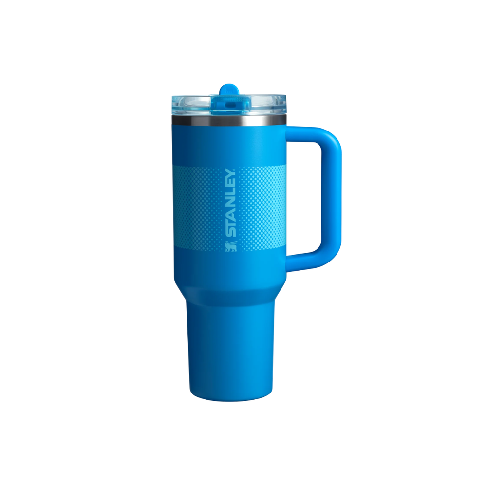 Термостакан Stanley Quencher ProTour 591 мл, синий, Flip Straw