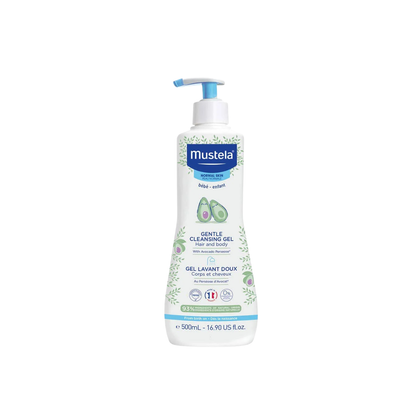 Mustela Bebe гель для новорождённых 500 мл без слёз