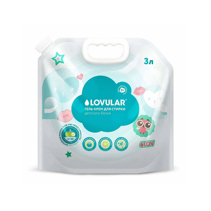 Lovular Sweet Kiss Baby Kir yuvish gel kremi, 3L