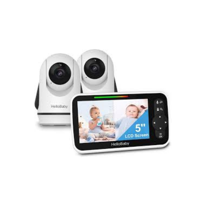 Видеоняня Hellobaby Monitor 5 с ночным видением и двусторонней связью