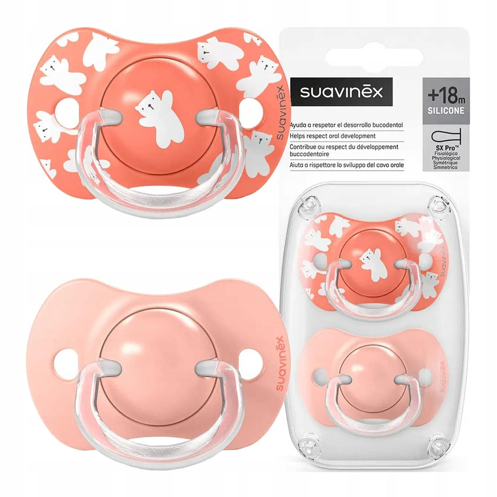 Пустышка Suavinex Birdies SX Pro Mini -2/2 мес, 2 шт (цена за штуку)