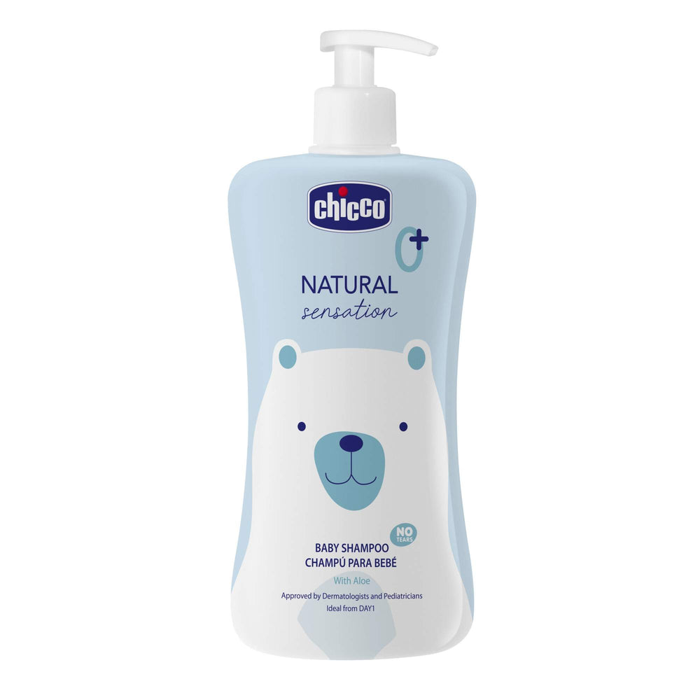 Шампунь без слез Chicco Natural Sensation 0 месяцев+, 500 мл