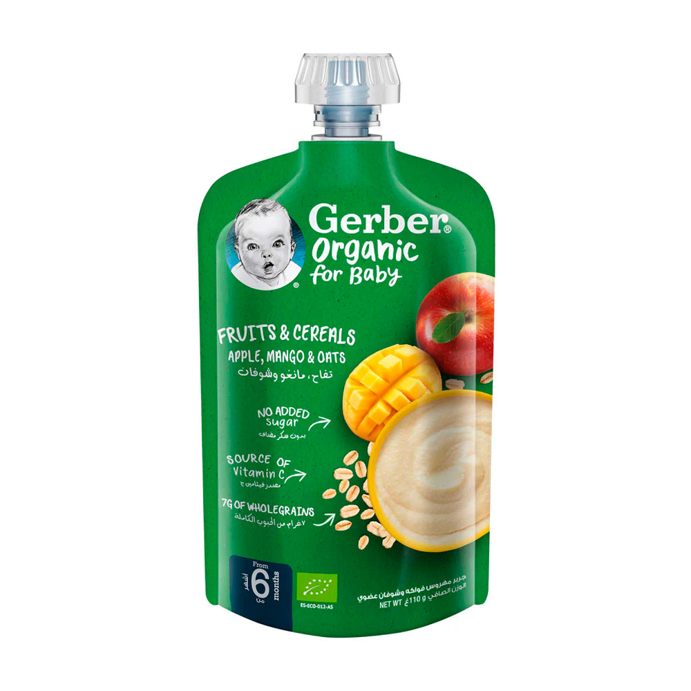 Пюре Gerber био яблоко-манго, 110 г