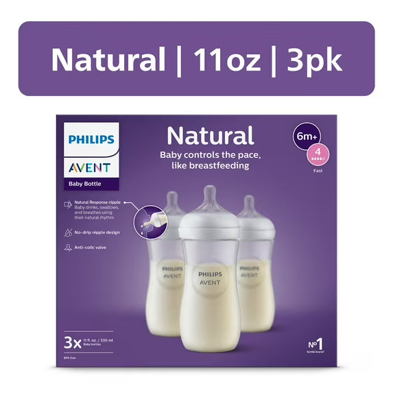 Philips Avent Response butilka 330 ml, antikolik sistemasi bilan