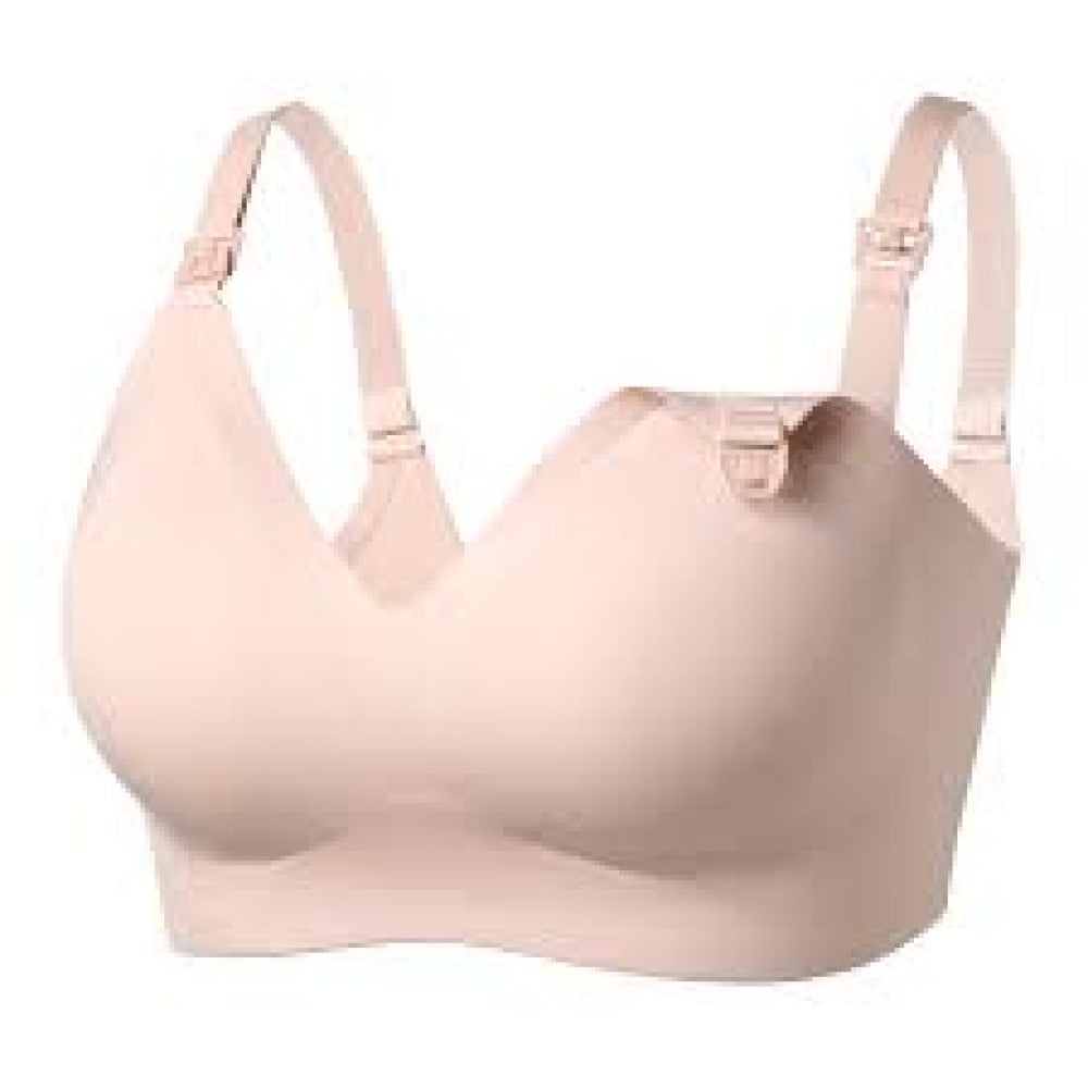 Momcozy emizish va homilador ayollar uchun byustgalter, krem rang, XL