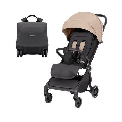 Коляска прогулочная Carrello Atom S CRL-5526 Ceramic Beige