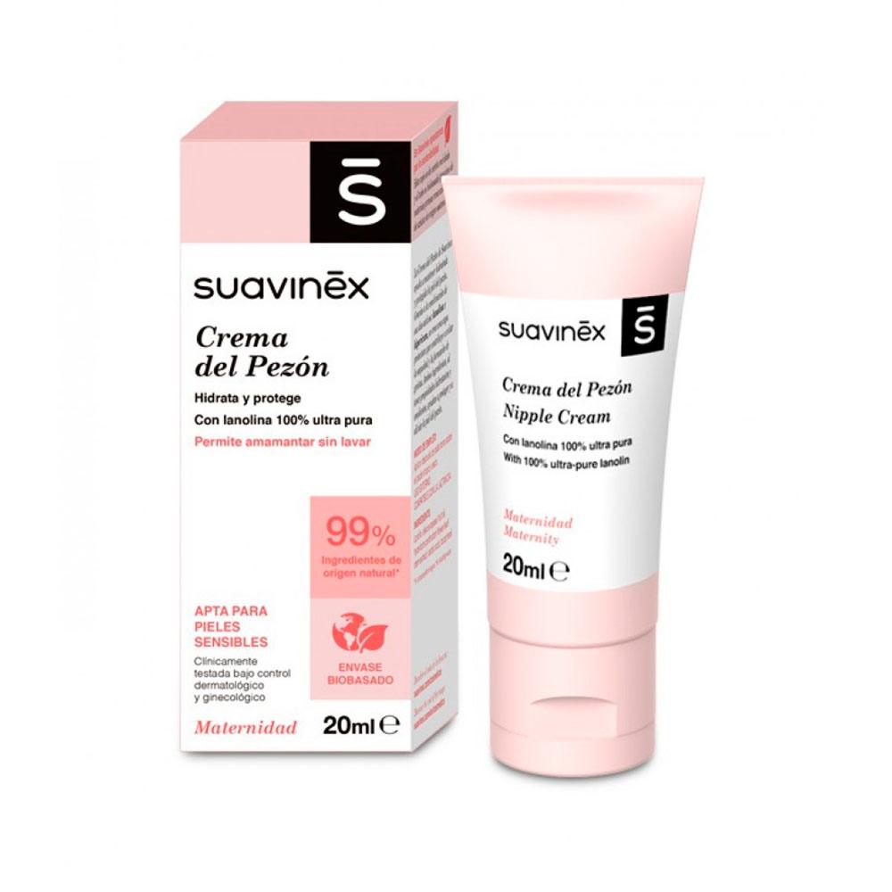 Suavinex 20ml крем для сосков, гипоаллергенное средство для кормящих мам