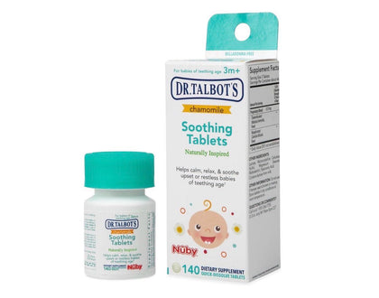Dr. Talbot's Soothing Tablets romashkali tabletkalar, 140 ta, 3 oy+