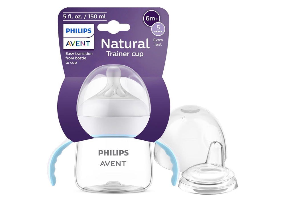 Philips Avent Natural SCF263 tutqichli poilnik-trener, 150 ml, 6m+