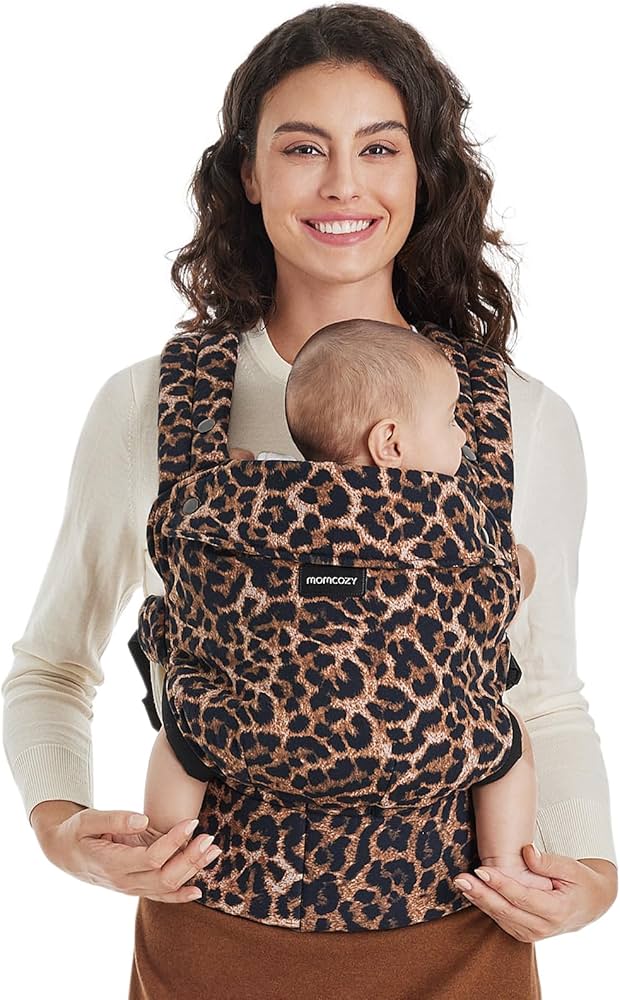 Ergo-ryukzak Momcozy PureHug Starry Night chaqaloqlar uchun 3-24 oy.
