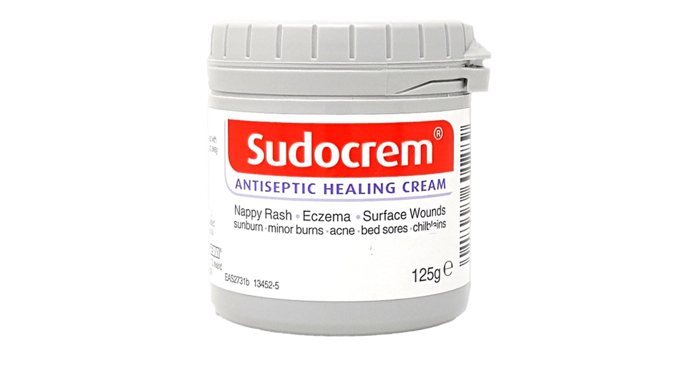 Antiseptik krem Sudocrem Antiseptic Healing Cream terini davolash va himoya qilish uchun 125g