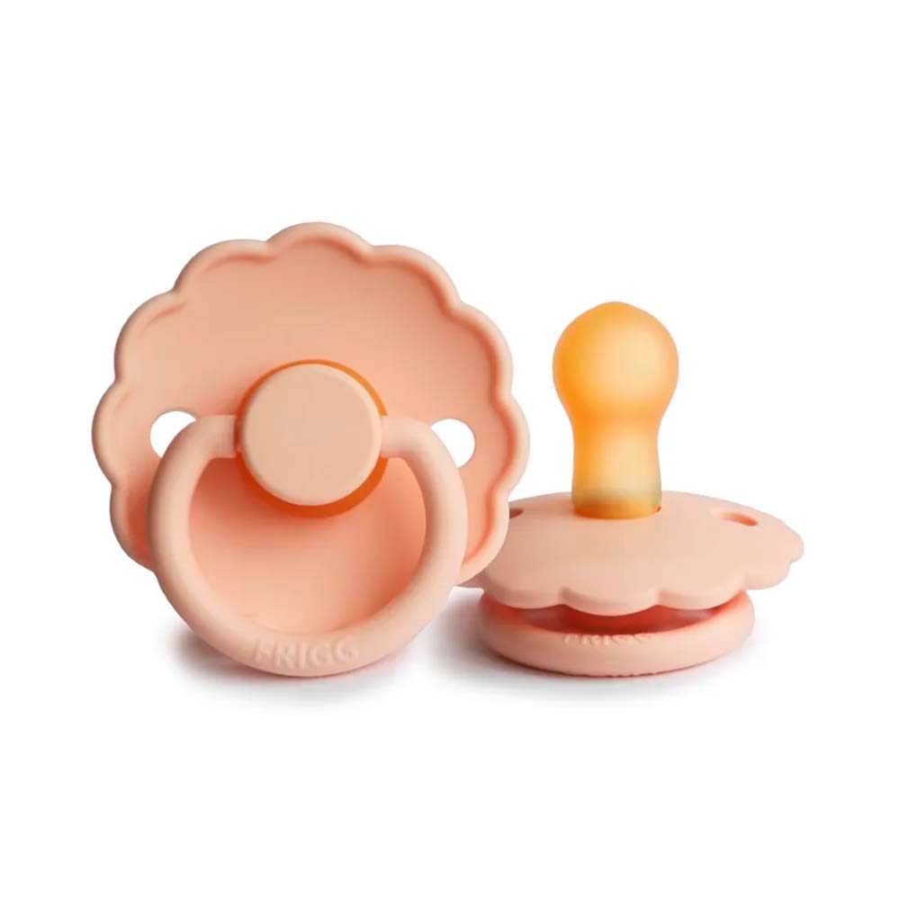 Пустышка FRIGG Daisy латексная Pink Cream 0-6 месяцев