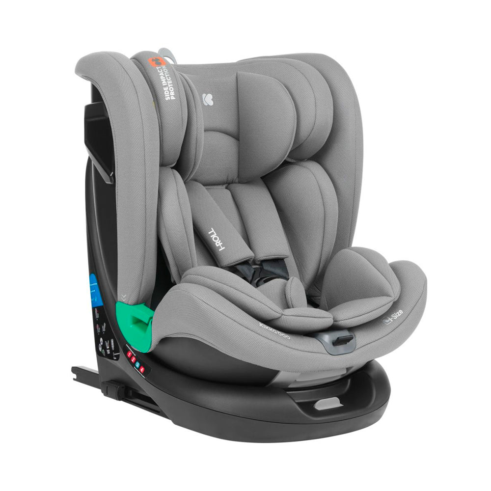 KikkaBoo i-Roll i-Size avtokreslo, 0–105 sm, 360° aylanadi