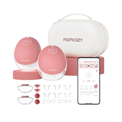 Momcozy M9 носимый молокоотсос, 300 мм рт.ст.