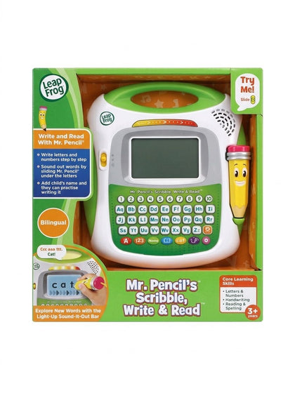 LeapFrog Mr. Pencil's Scribble, Write & Read yozuv planshet, 3–5 yosh