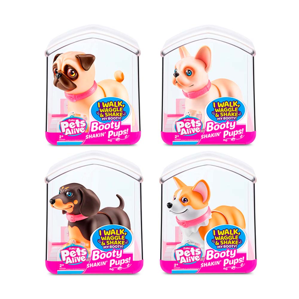 Zuru Pets Alive Pups интерактивные щенки с движениями 5-12 лет