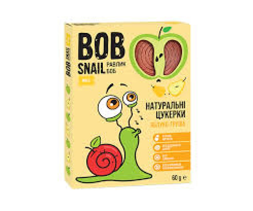 Mevali pastila Bob Snail Olma-Nok shakarsiz 60 g