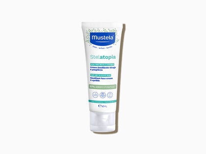 Mustela Stelatopia yuz uchun yumshatuvchi krem 40 ml, atopik teri