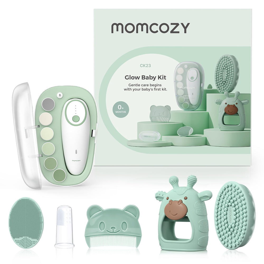 Yangi tug'ilgan chaqaloqlar uchun Momcozy All-in-1 Glow Baby Kit parvarish to'plami 0+
