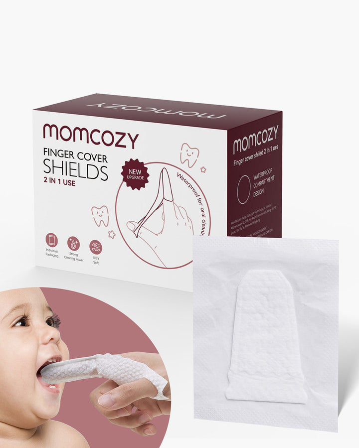 Momcozy салфетки для полости рта 30 шт, для дёсен и языка