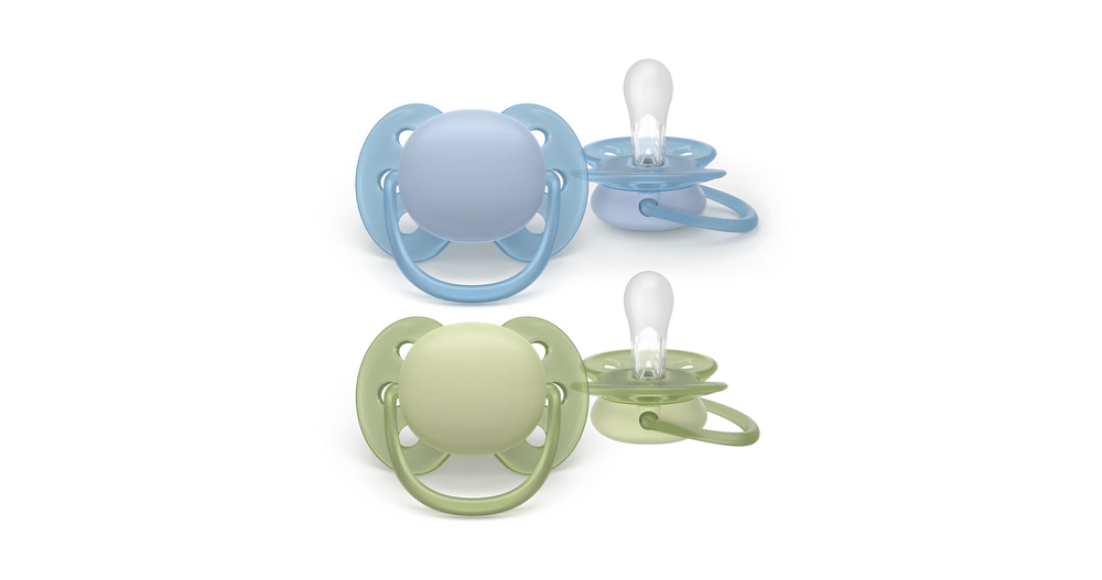 Пустышка Philips Avent Ultra Soft 0-6 месяцев силиконовая